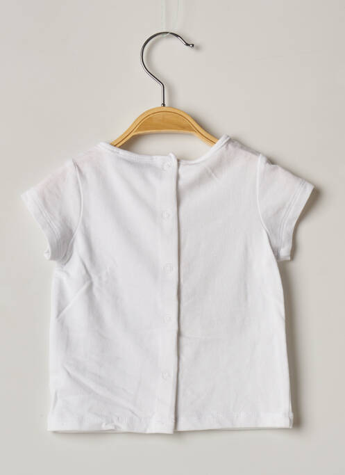 T-shirt coupe droite manches courtes blanc MARESE fille