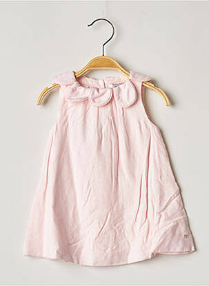 Robe mi-longue sans manche sans manche rose MARESE fille