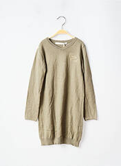Robe pull vert TEDDY SMITH pour fille seconde vue