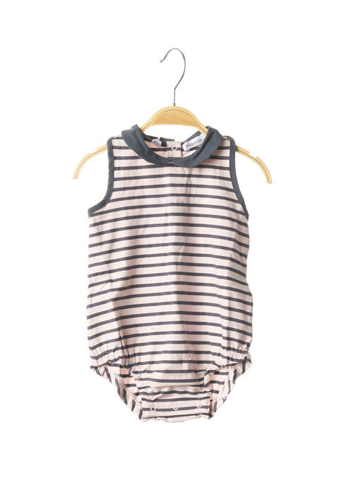 Body lingerie gris MARESE pour fille