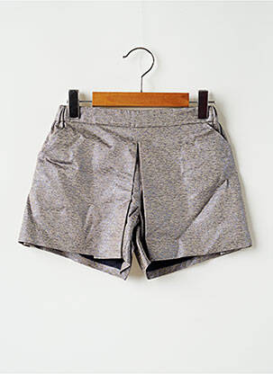 Short poches taille élastique gris MARESE fille