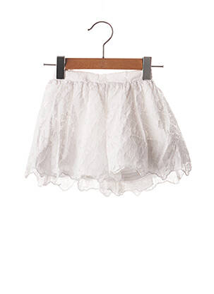 Jupe mi-longue doublure blanc MARESE fille
