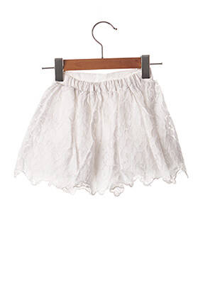 Jupe mi-longue doublure blanc MARESE fille