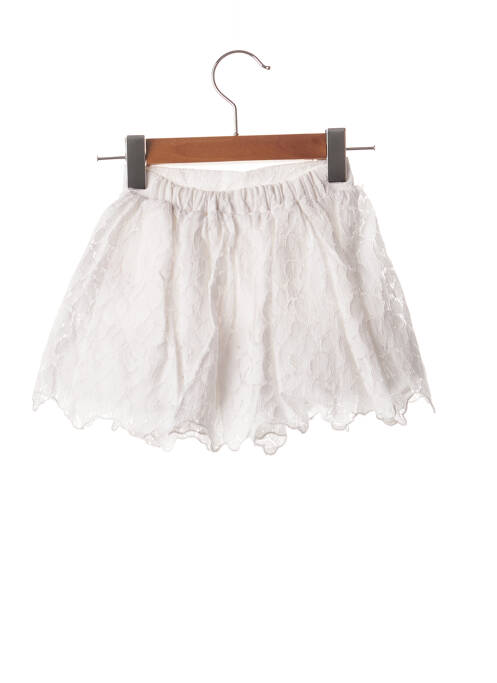 Jupe mi-longue doublure blanc MARESE fille
