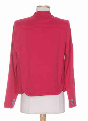 Veste casual coupe droite rose KARTING femme