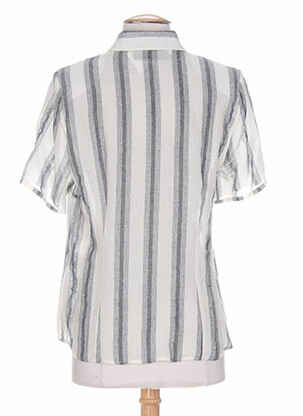 Chemisier coupe cintrée gris KARTING femme