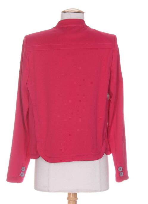 Veste casual coupe droite rose KARTING femme