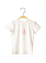 T-shirt coupe cintrée manches courtes beige MARESE fille