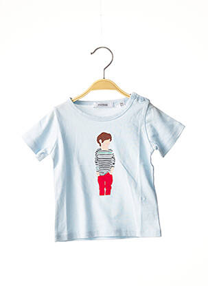 T-shirt stretch manches courtes bleu MARESE garçon