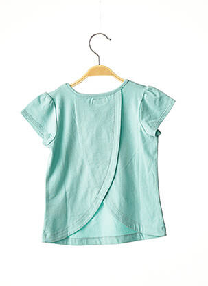 T-shirt coupe cintrée manches courtes bleu MARESE fille