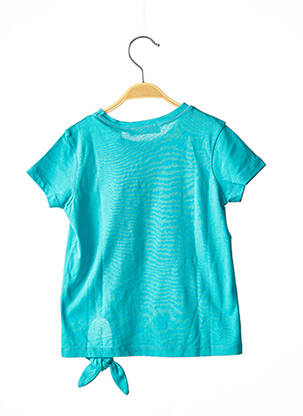 T-shirt stretch manches courtes bleu MARESE fille