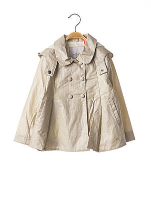Parka col claudine a capuche beige MARESE fille