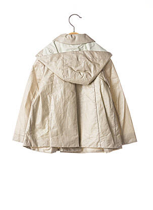 Parka col claudine a capuche beige MARESE fille