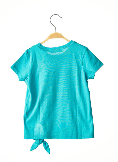 T-shirt stretch manches courtes bleu MARESE fille