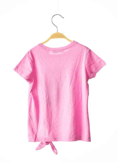 T-shirt stretch manches courtes rose MARESE fille