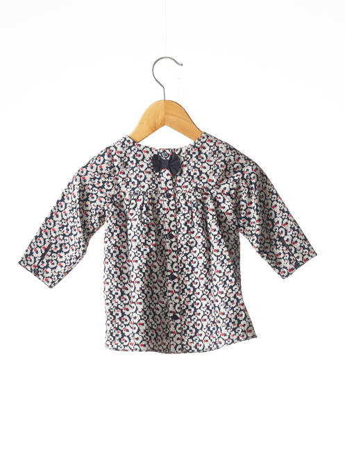 Robe mi-longue bleu MARESE fille