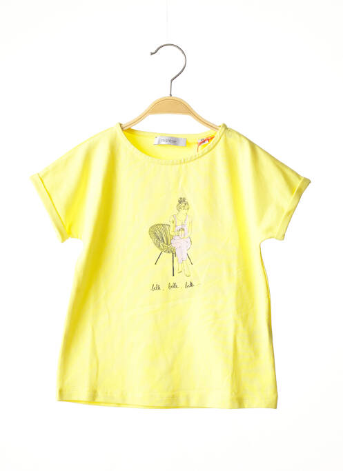 T-shirt jaune MARESE pour fille