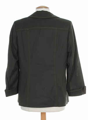 Veste casual col tailleur vert KARTING femme