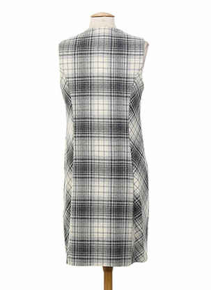 Robe mi-longue sans manche sans manche gris KARTING femme