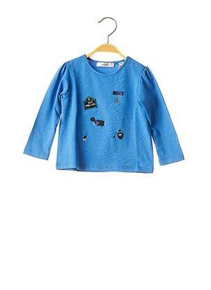 T-shirt stretch manches longues bleu MARESE fille