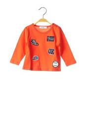T-shirt orange MARESE pour enfant seconde vue