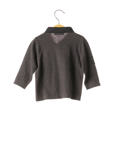 Polo manches longues manches longues gris MARESE garcon