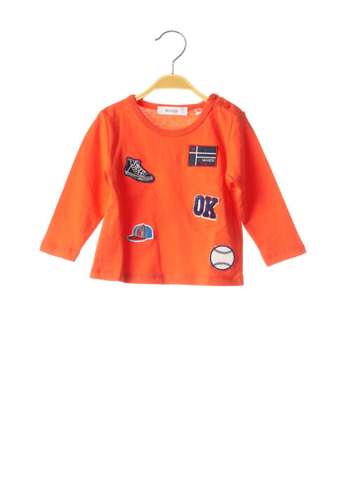 T-shirt orange MARESE pour enfant