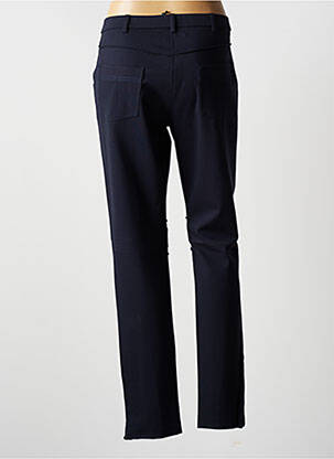 Pantalon slim taille élastique taille normale bleu K'TENDANCES femme