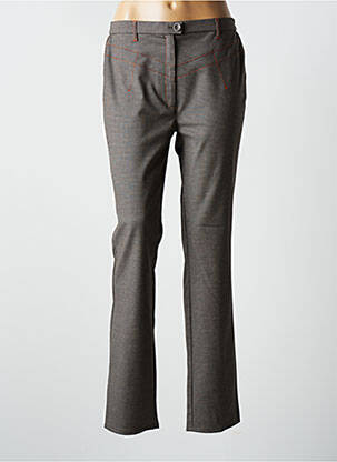 Pantalon chino taille normale taille normale gris KARTING femme