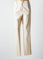 Pantalon slim beige K'TENDANCES pour femme seconde vue