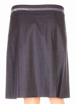 Jupe mi-longue taille à pinces gris KARTING femme