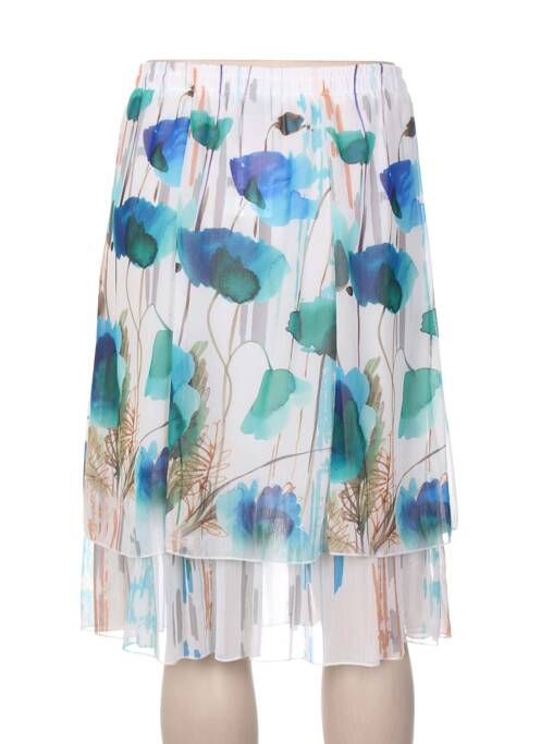 Jupe mi-longue bleu KARTING pour femme