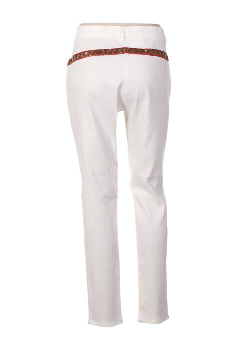 Pantalon droit beige K'TENDANCES pour femme