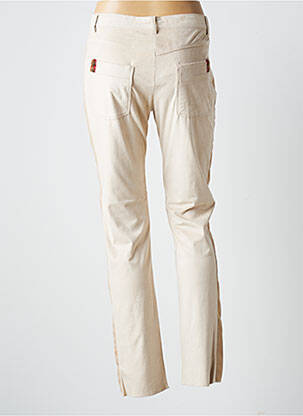 Pantalon slim stretch taille normale beige K TOO femme