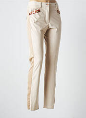 Pantalon slim beige K TOO pour femme seconde vue