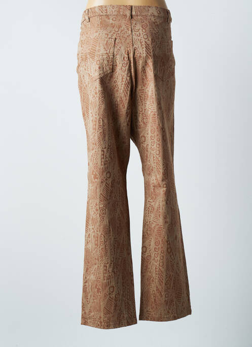 Pantalon droit marron KARTING pour femme