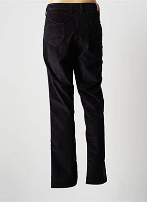 Pantalon droit stretch taille normale noir KARTING femme