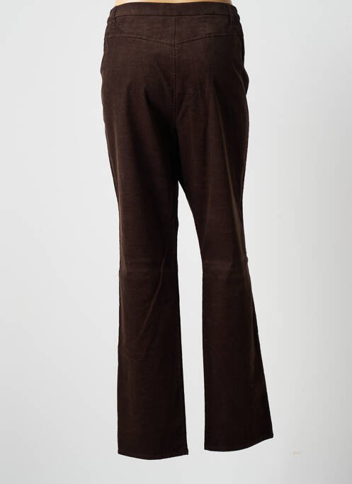 Pantalon droit marron KARTING pour femme