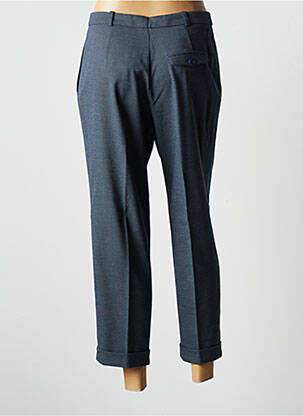Pantalon 7/8 taille à pinces taille normale bleu KARTING femme