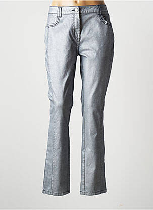 Pantalon slim taille normale taille normale gris KARTING femme