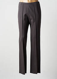 Pantalon droit taille élastique taille normale gris KARTING femme