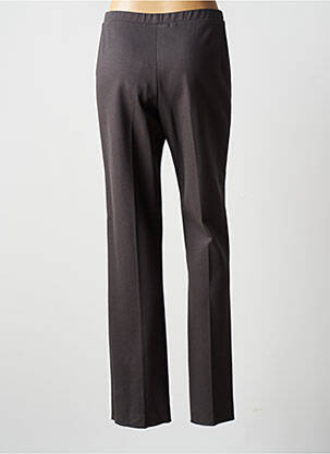 Pantalon droit taille élastique taille normale gris KARTING femme