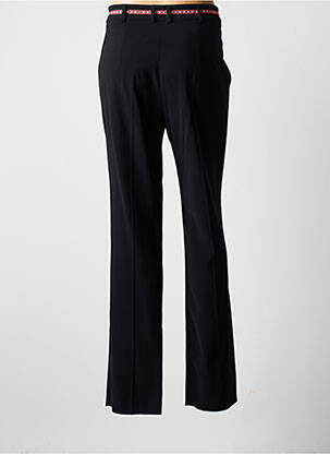 Pantalon droit stretch taille normale noir KARTING femme