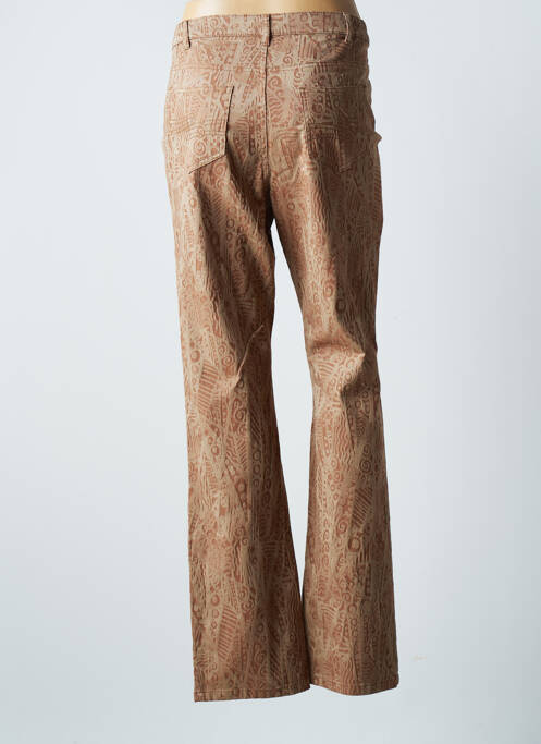 Pantalon droit marron KARTING femme