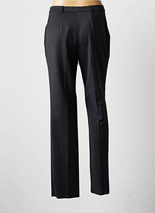 Pantalon droit taille à pinces taille haute gris KARTING femme
