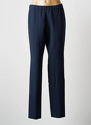 Pantalon droit stretch taille normale bleu KARTING femme