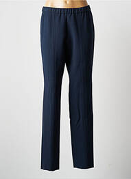 Pantalon droit stretch taille normale bleu KARTING femme