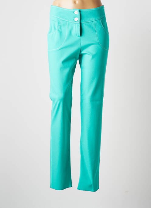 Pantalon slim stretch taille normale bleu KARTING femme