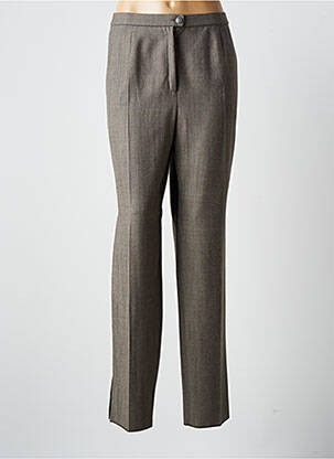 Pantalon slim poches taille haute gris KARTING femme