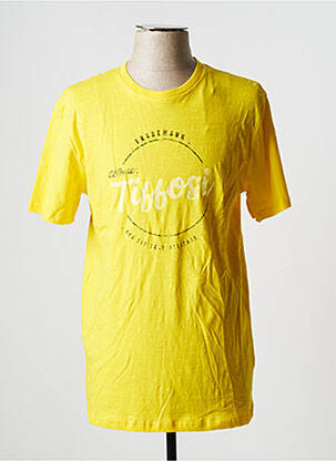 T-shirt jaune TIFFOSI pour homme